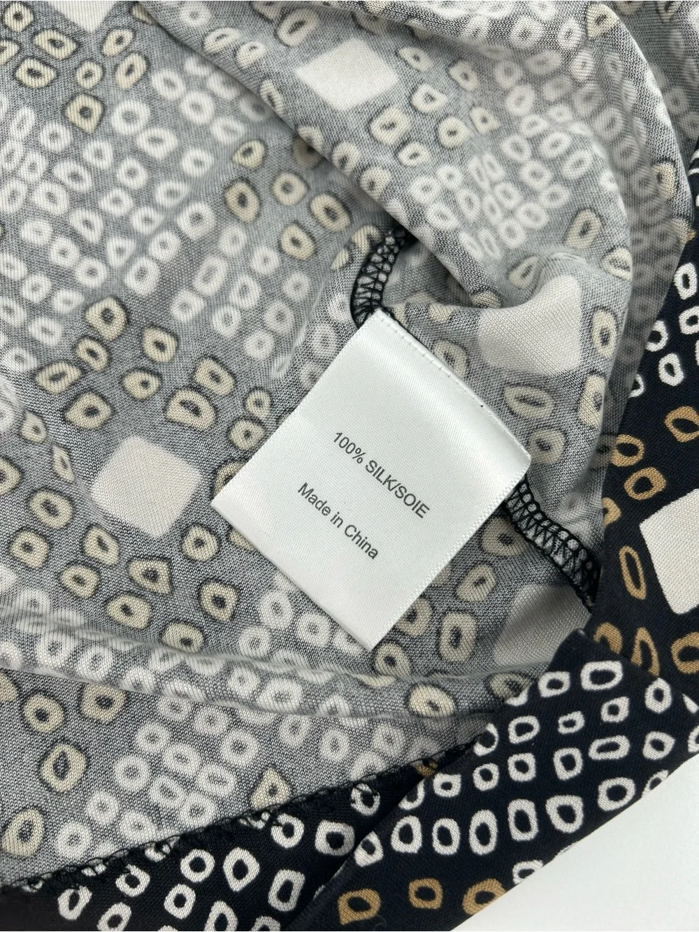 Tory Burch 100% Silk Sleeveless Wrap Dress Geometric EUC Small